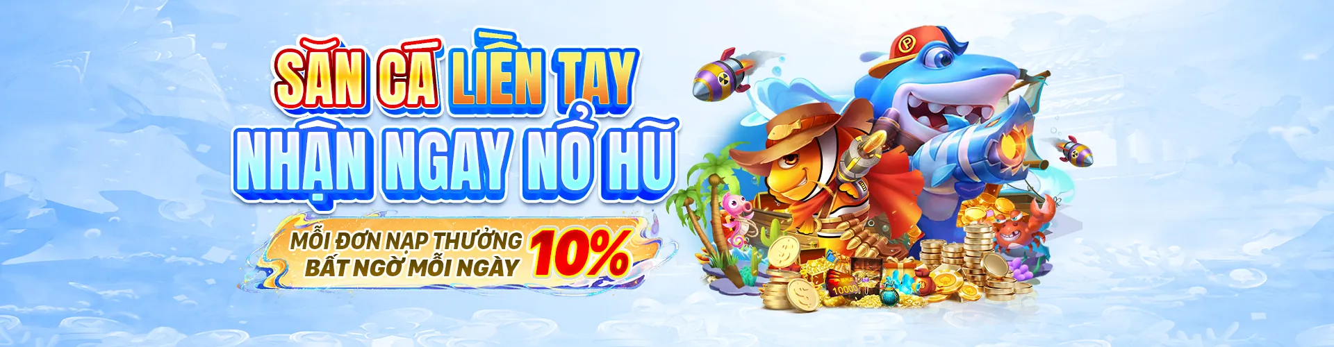 Hình ảnh chính game bắn cá w88 213 với đại dương và kho báu